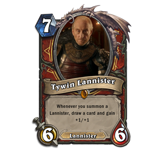 Illustration for article titled Game of Thrones Characters Would Break Hearthstone